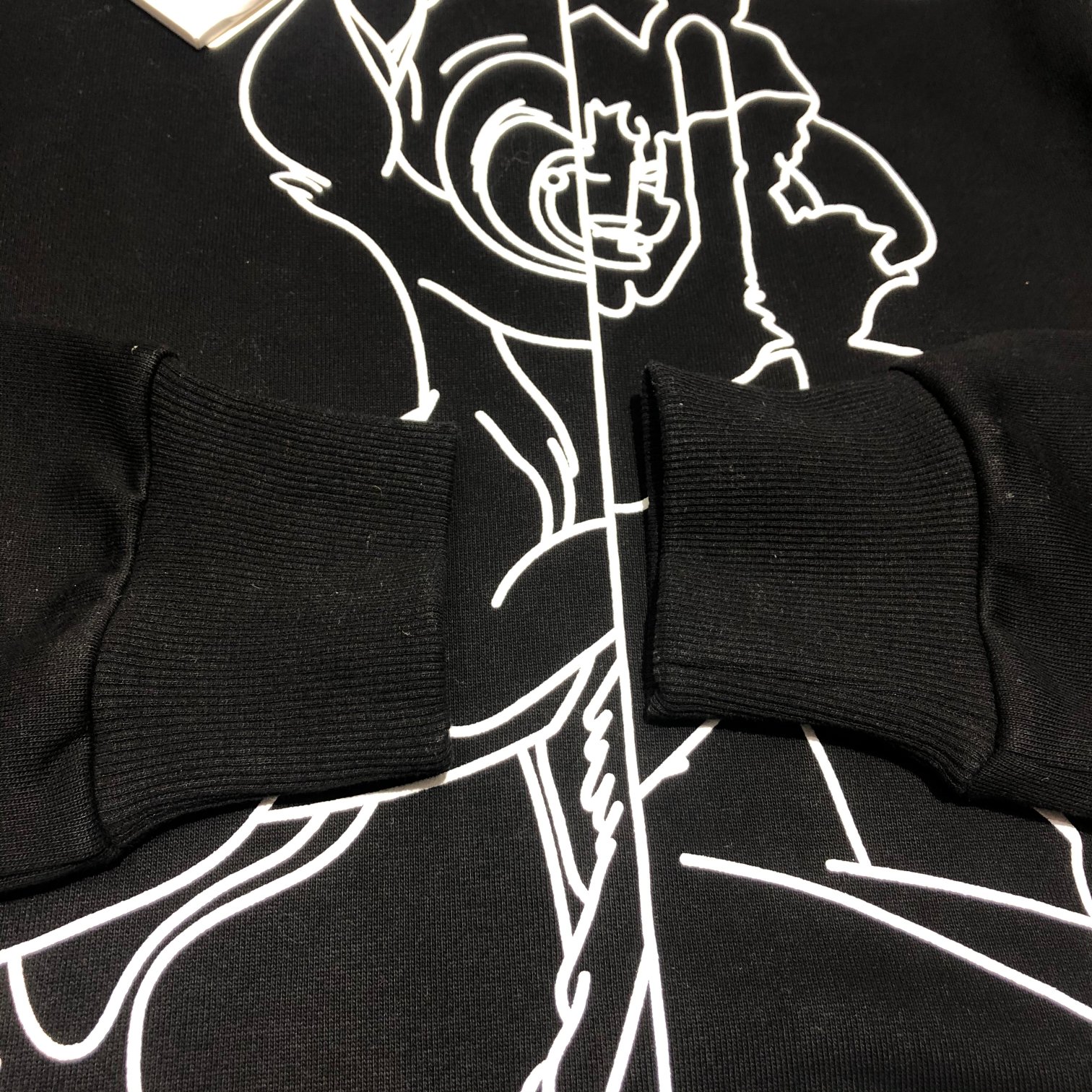 Givenchy Hoodie Rottweiler printed in Black