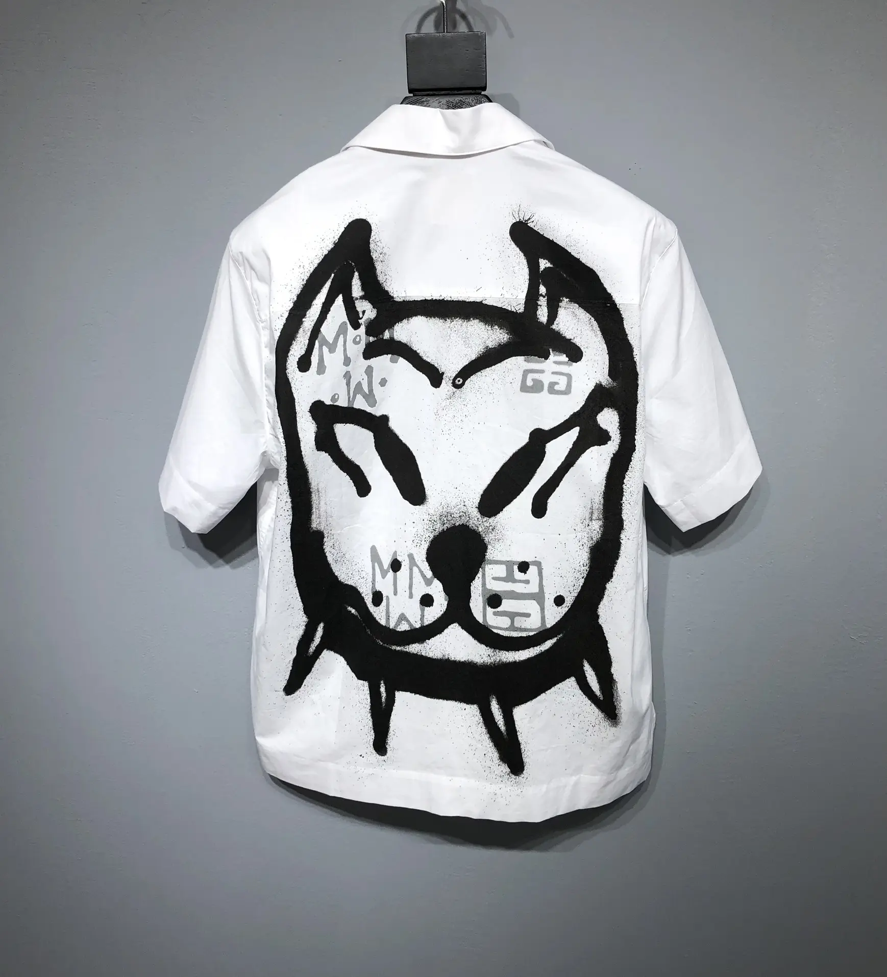 GIVENCHY 2022ss new fashion shirt in white