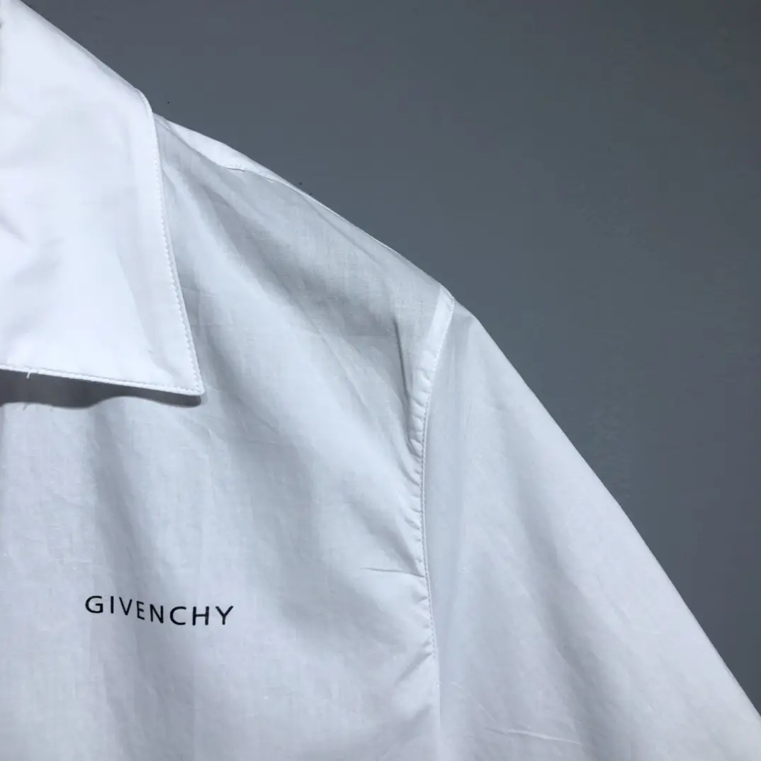 GIVENCHY 2022ss new fashion shirt in white