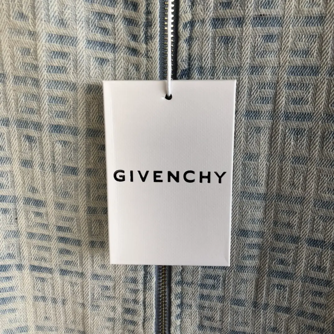 GIVENCHY 2022ss new fashion shirt in blue