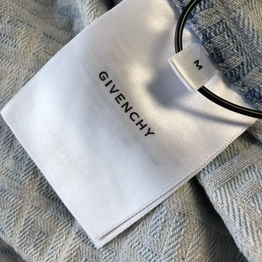 GIVENCHY 2022ss new fashion shirt in blue