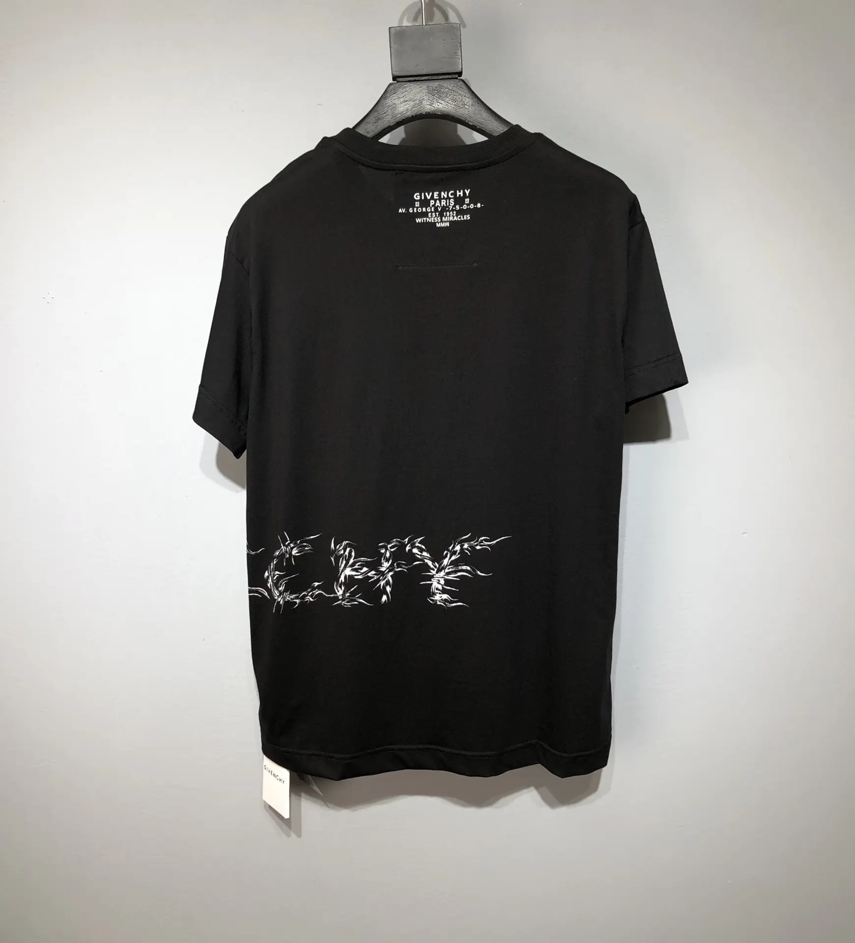 GIVENCHY 2022SS new arrival T-shirt in black