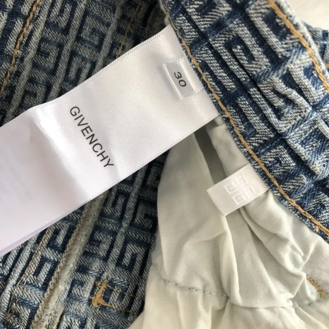 GIVENCHY 2022SS fashion trousers in Jeans