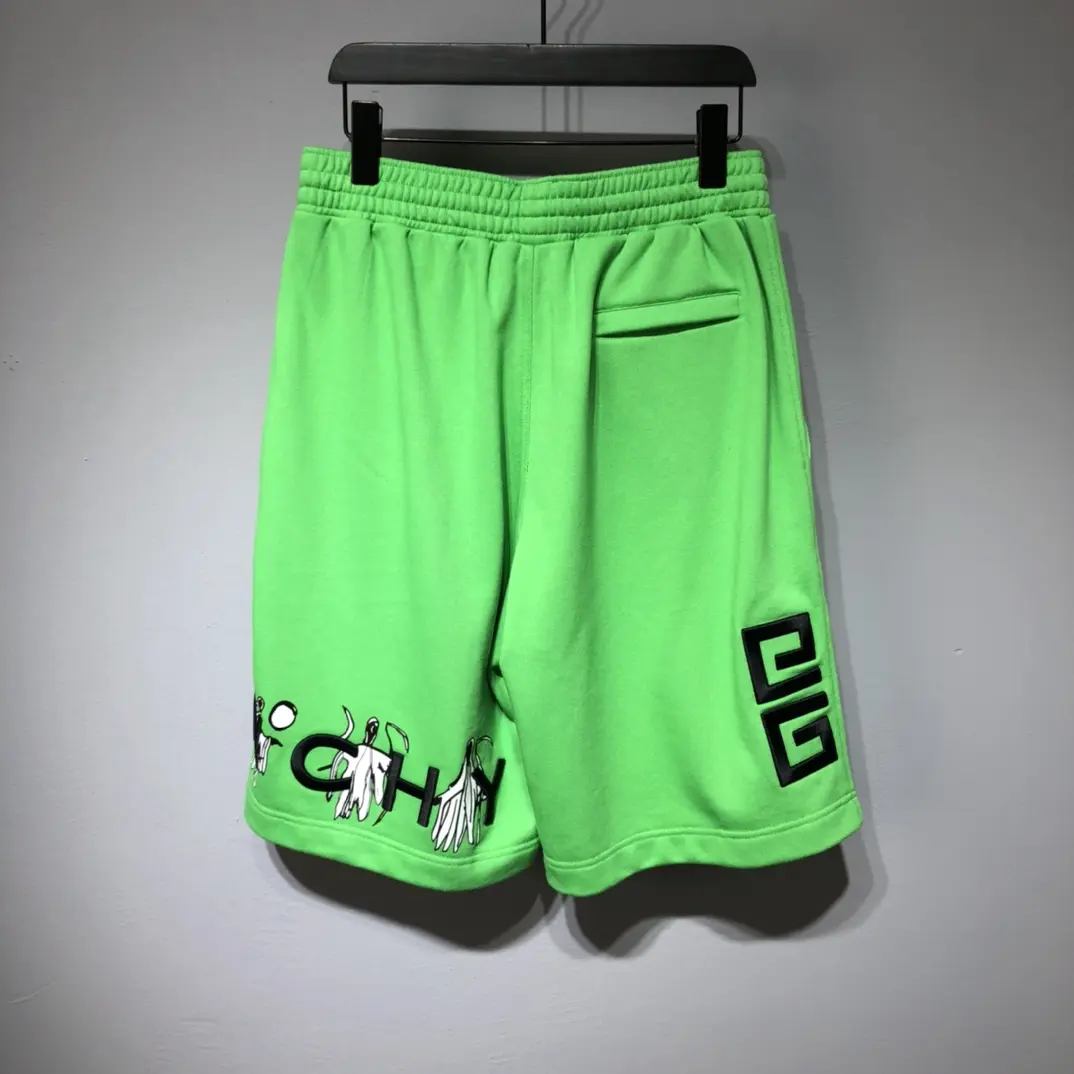 GIVENCHY 2022SS fashion shorts in green