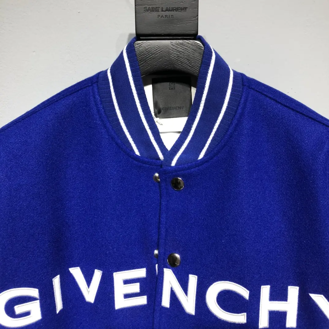 Givenchy 2022 new varsity jacket in blue