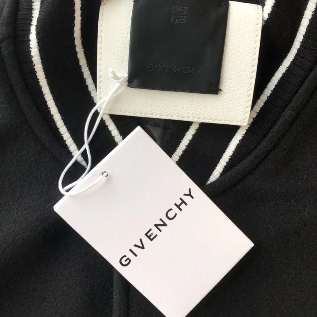 Givenchy 2021 new  varsity jacket in black