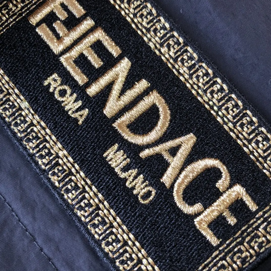 Fendi x Versace 2022SS fashion shorts in black