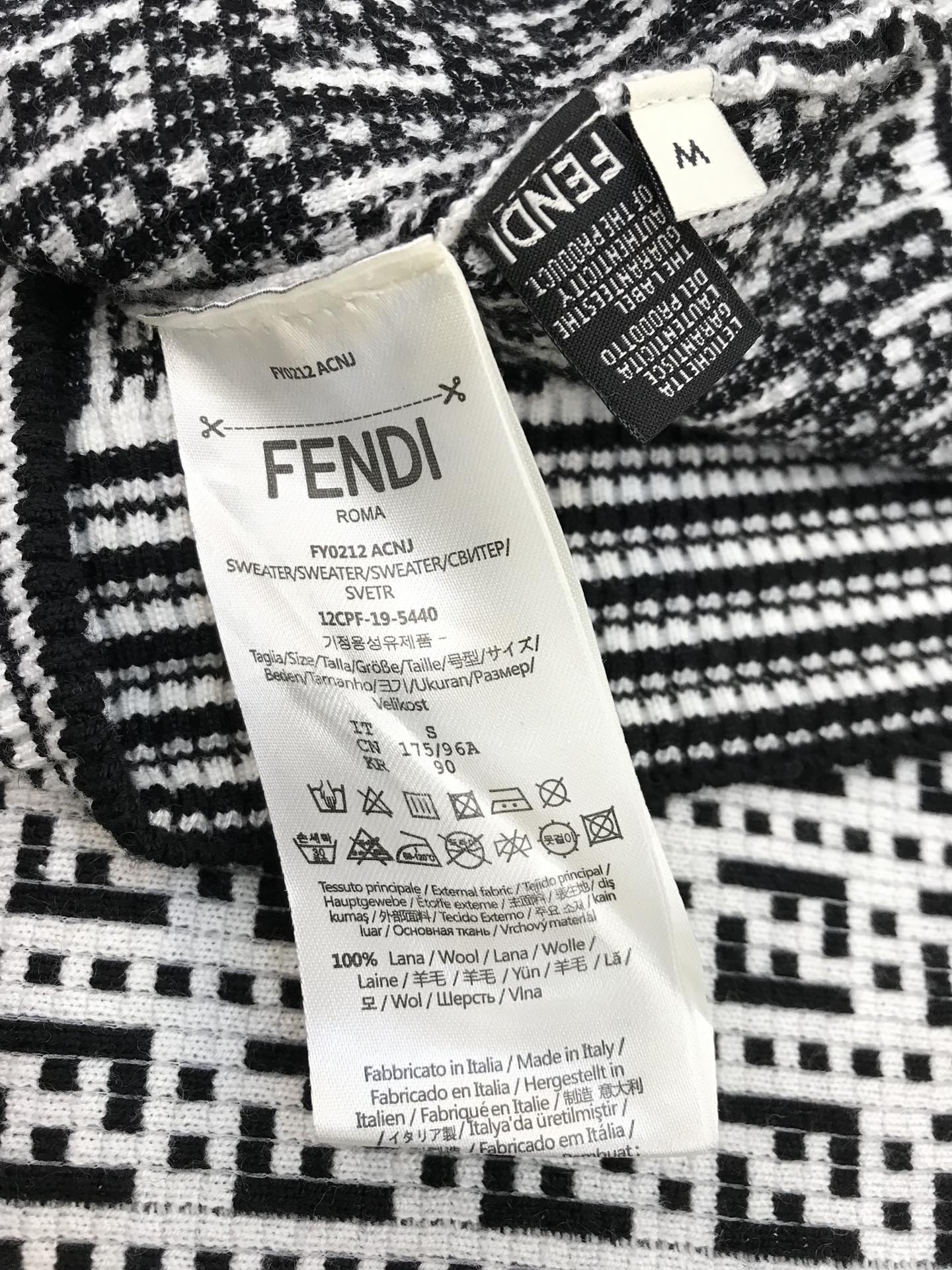 Fendi Sweatshirt Multicolor viscose in Gray