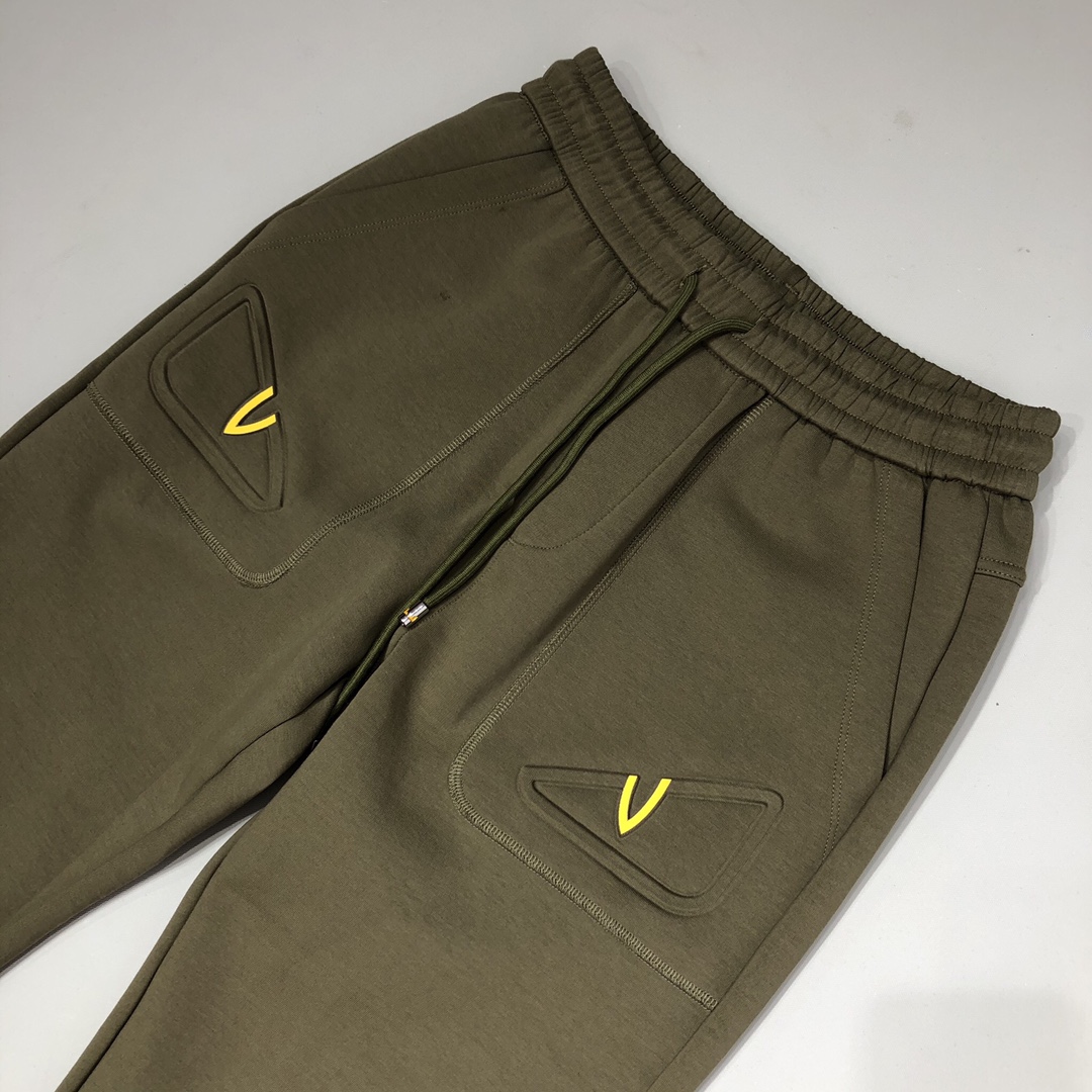 Fendi Pants Cotton in Green