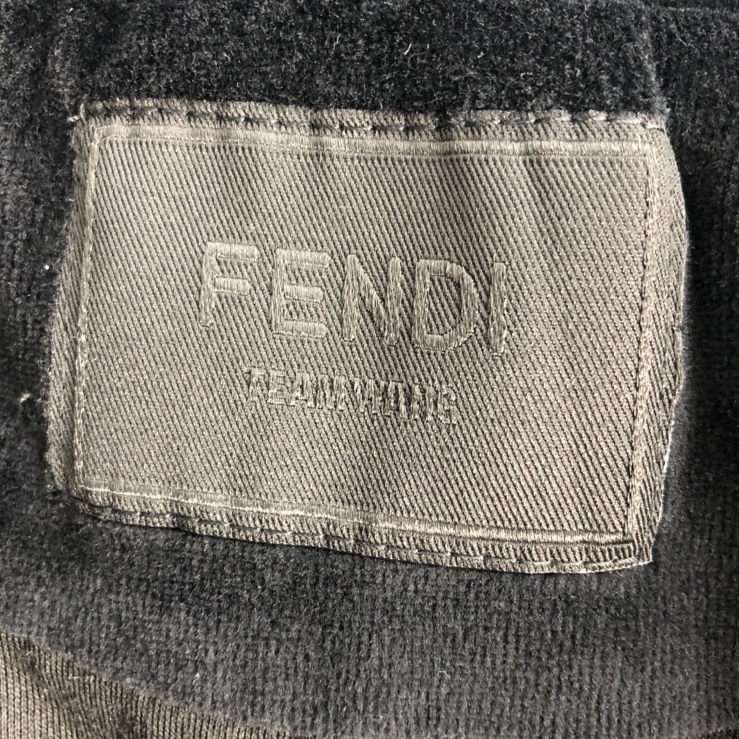 Fendi Jacket jersey in Black