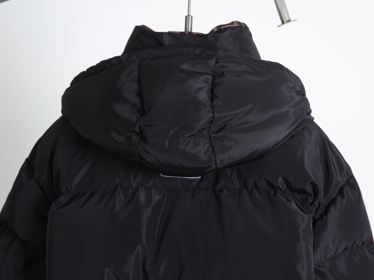 Fendi Down Jacket tech fabric in Black