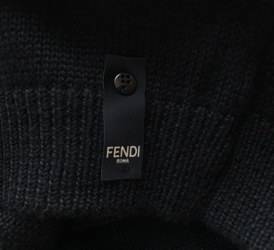 FENDI 2022FW fashion sweater in black