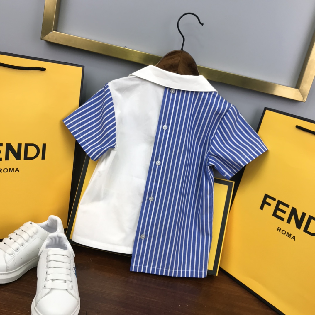 Fendi 2022 New Top Quality Children Shirt