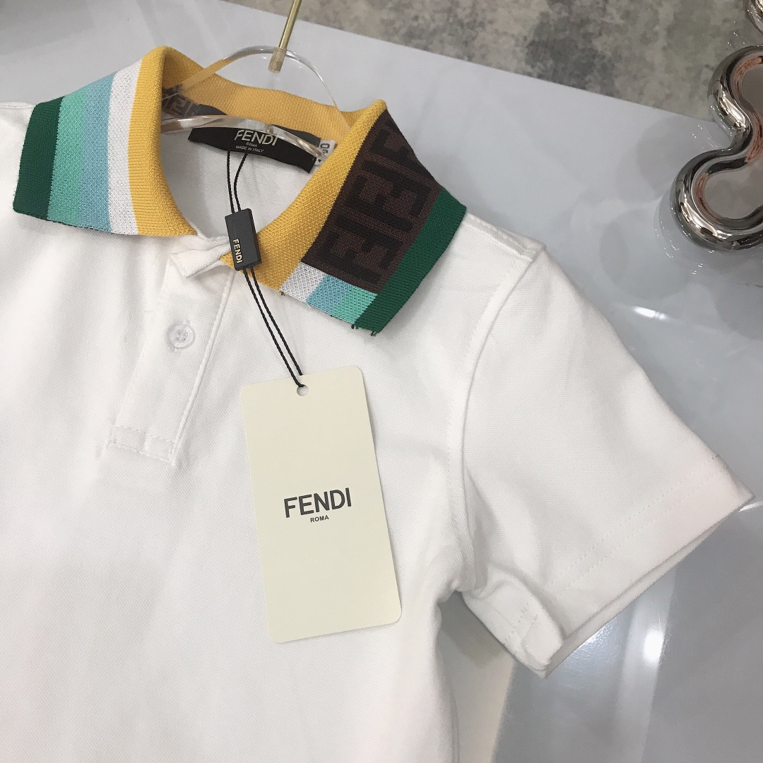 Fendi 2022 New Children Polo Shirt