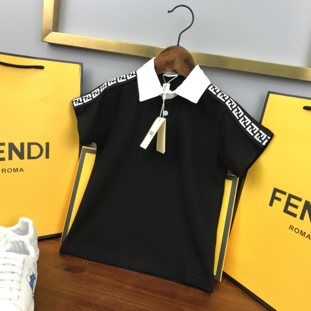 Fendi 2022 New Children Polo Shirt