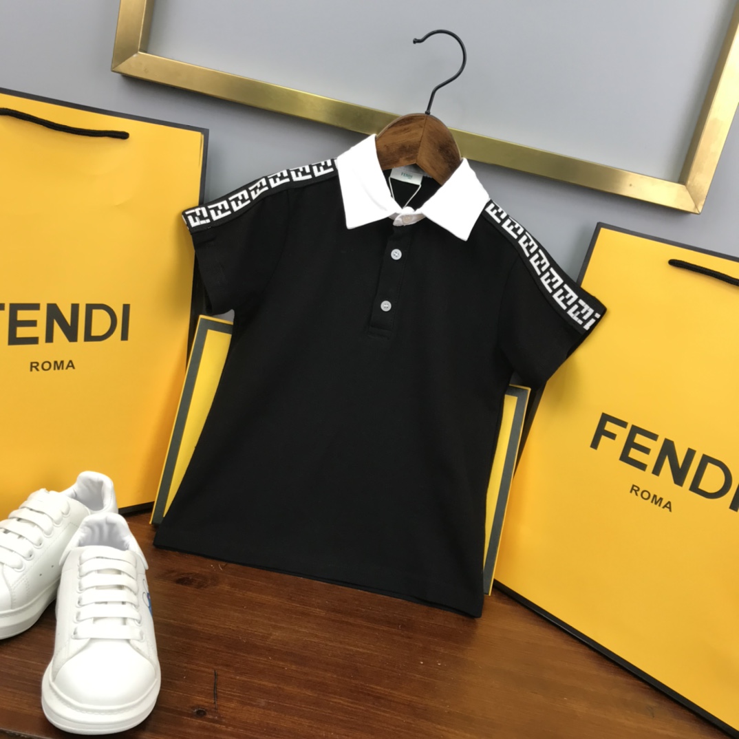 Fendi 2022 New Children Polo Shirt