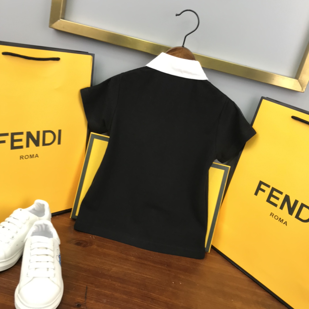 Fendi 2022 New Children Polo Shirt