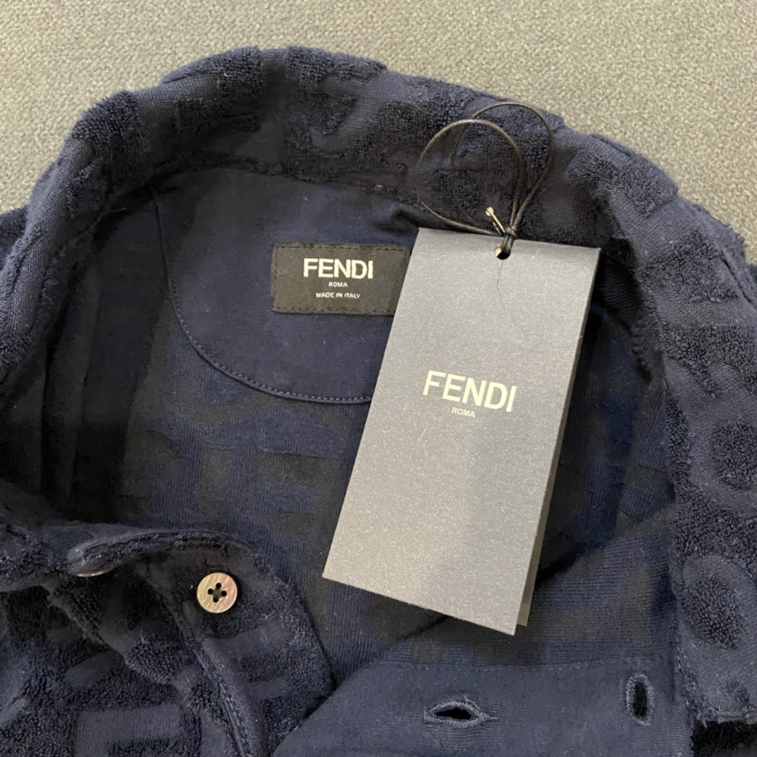 FENDI 2022 New arrival Letter POLO shirt