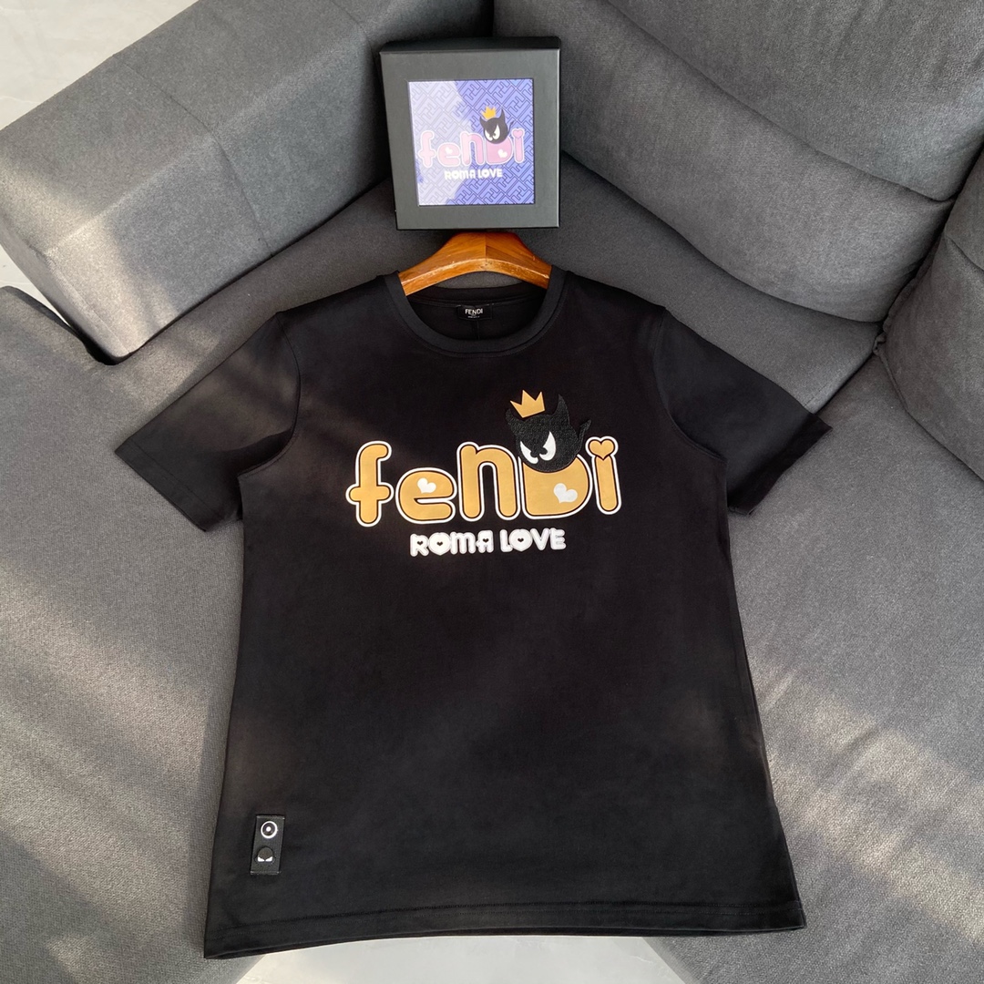 Fendi 2022 new arrival couple T-shirt