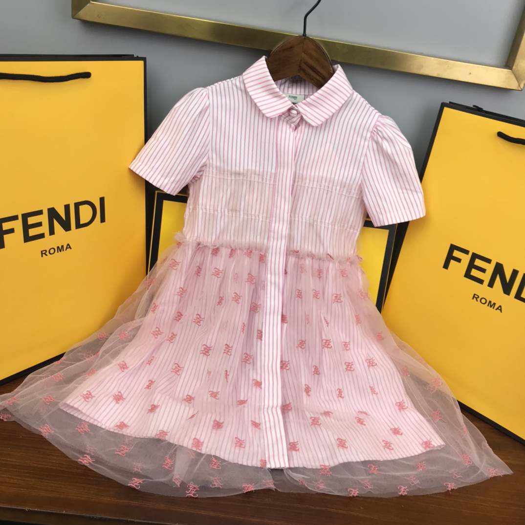 Fendi 2022 Classic Girl Dress
