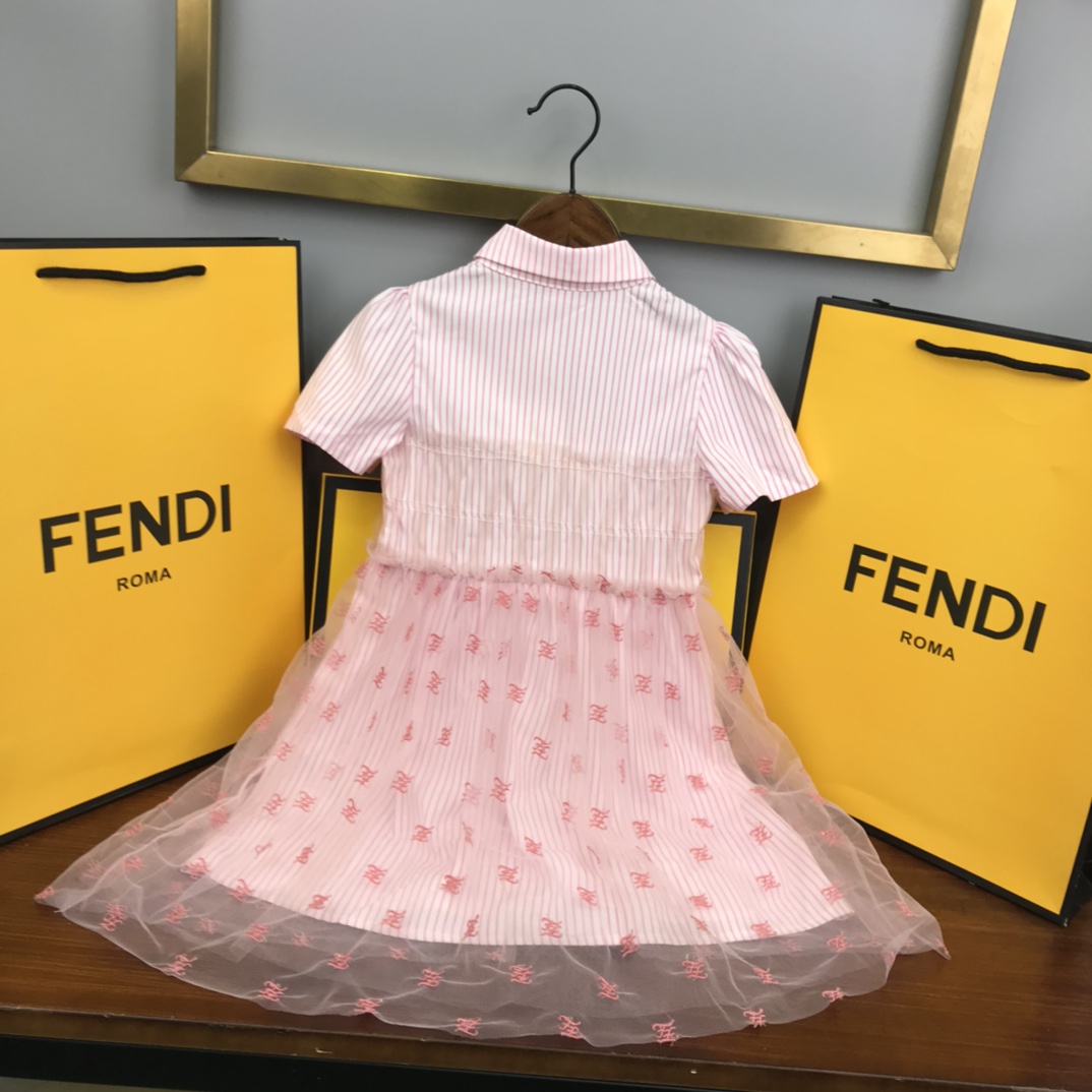 Fendi 2022 Classic Girl Dress