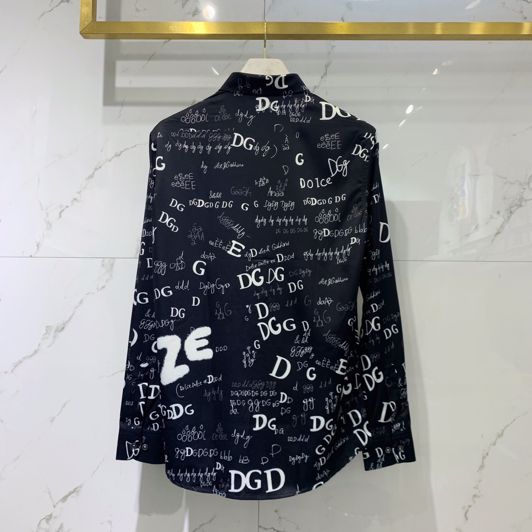 Dolce&Gabbana Shirt Printed in Black