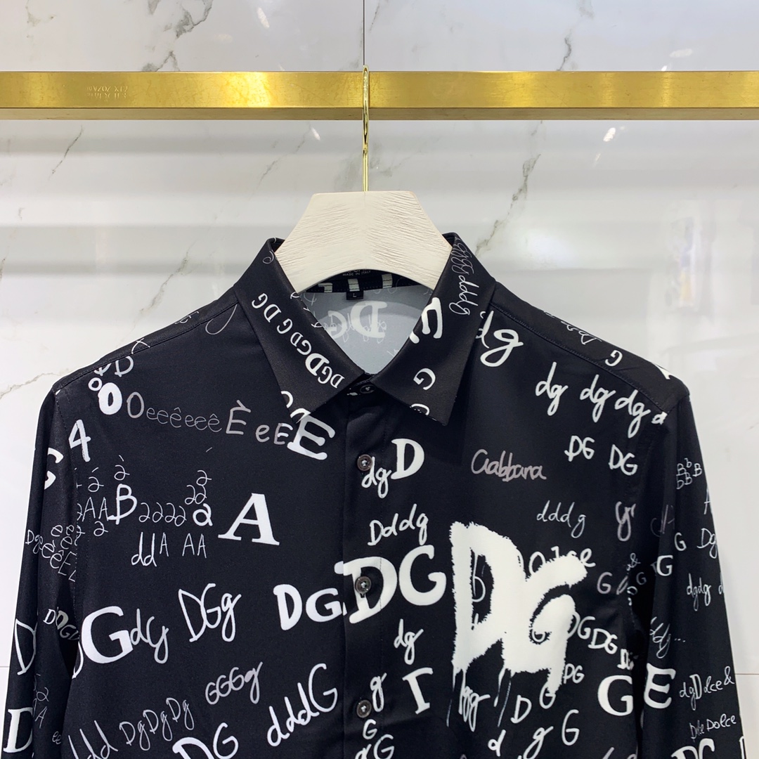 Dolce&Gabbana Shirt Printed in Black