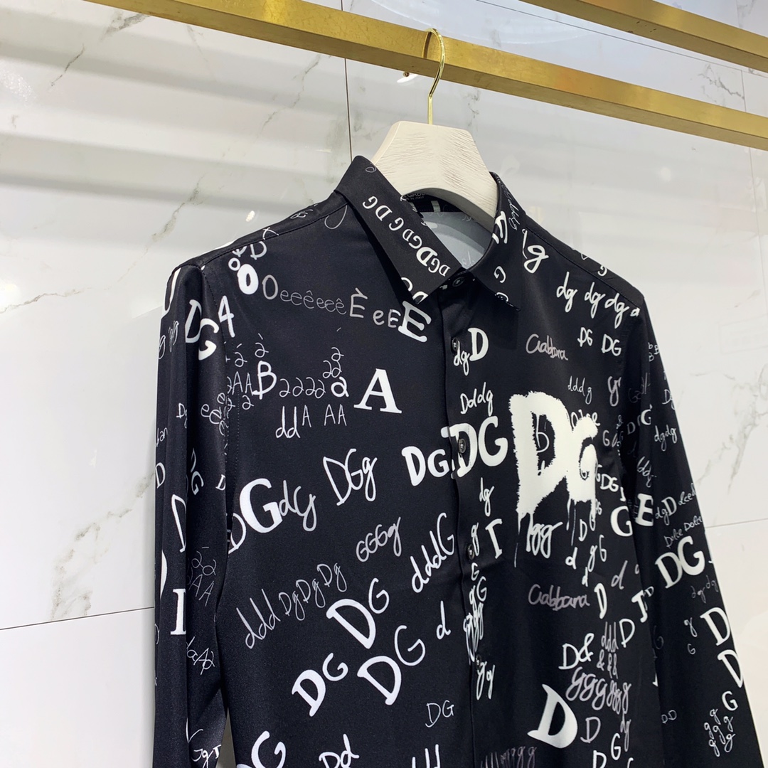 Dolce&Gabbana Shirt Printed in Black