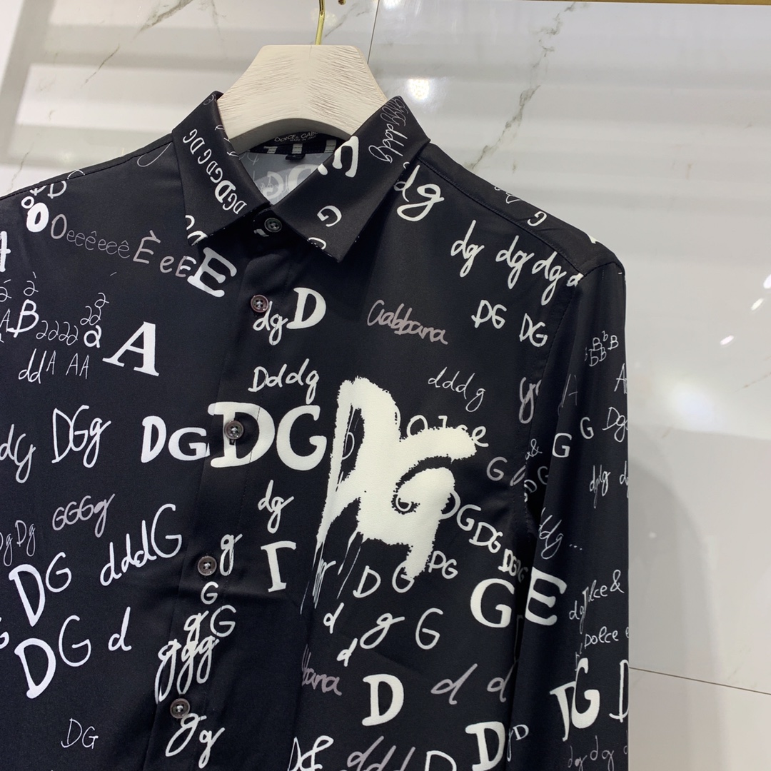 Dolce&Gabbana Shirt Printed in Black