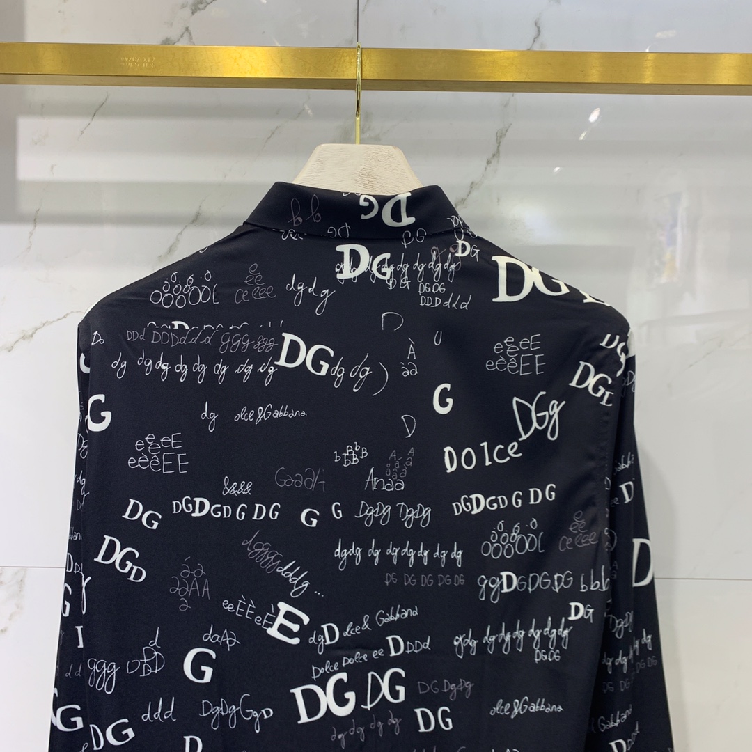 Dolce&Gabbana Shirt Printed in Black