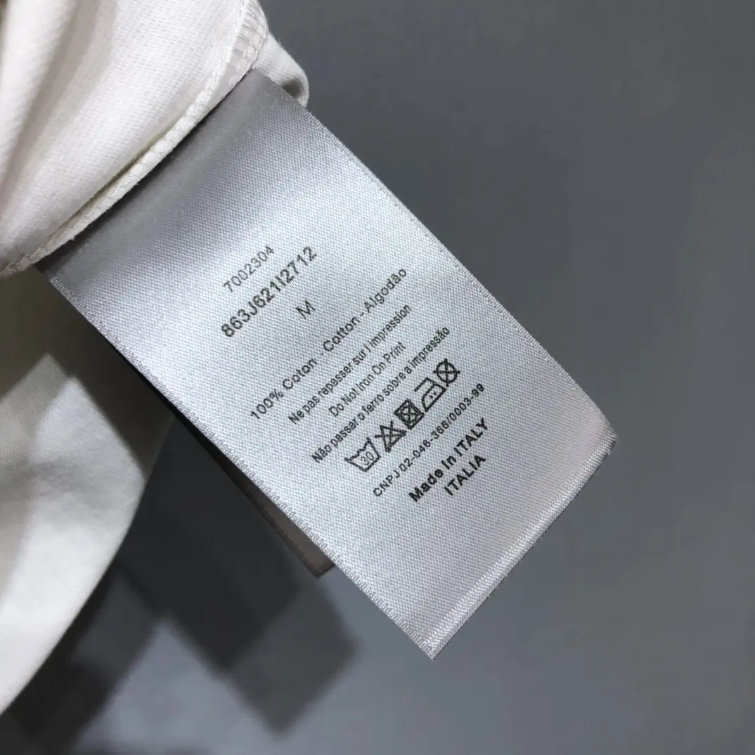 Dior*Parley 2022 NEW embroidery T-shirt