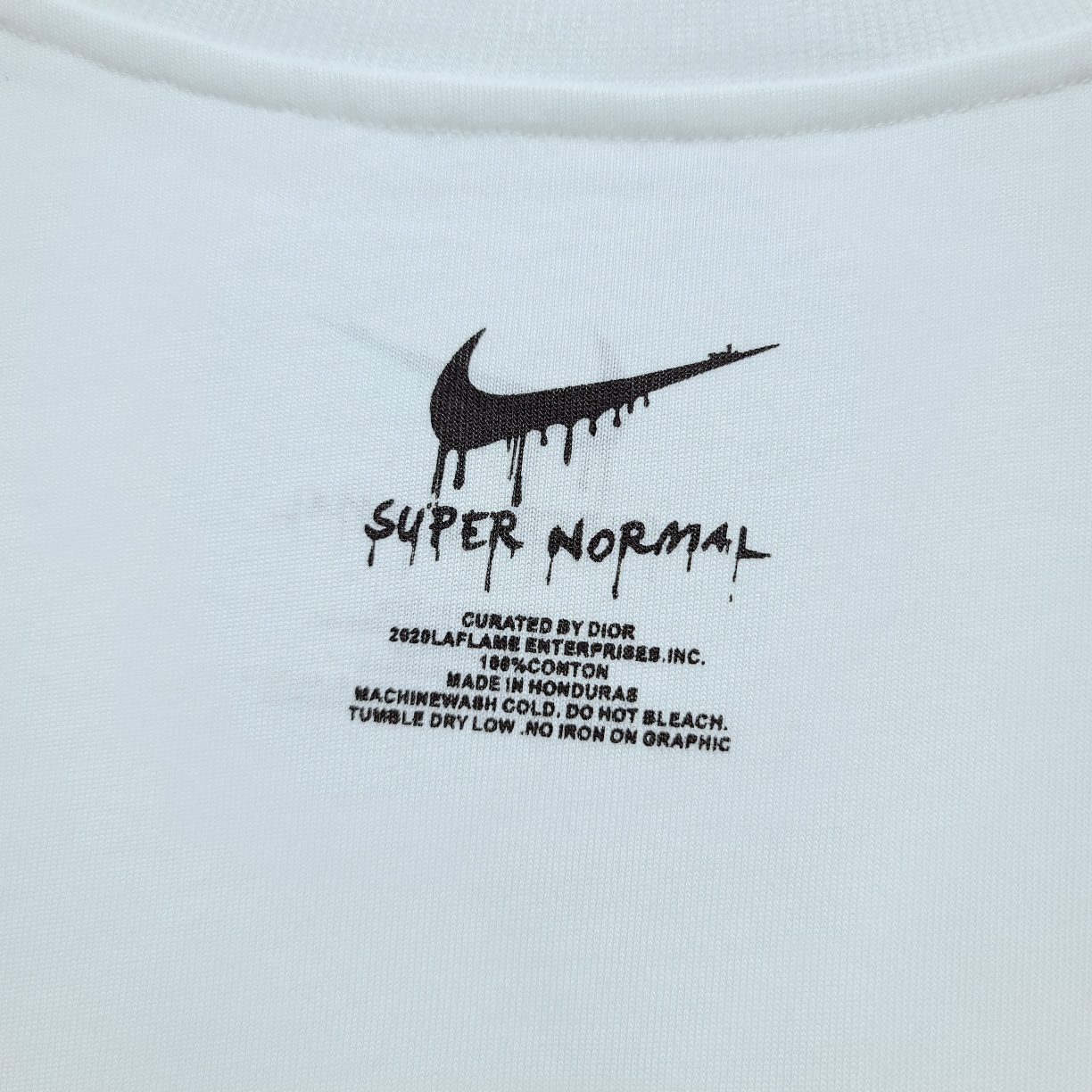 Dior x Nike hot sale T-shirt