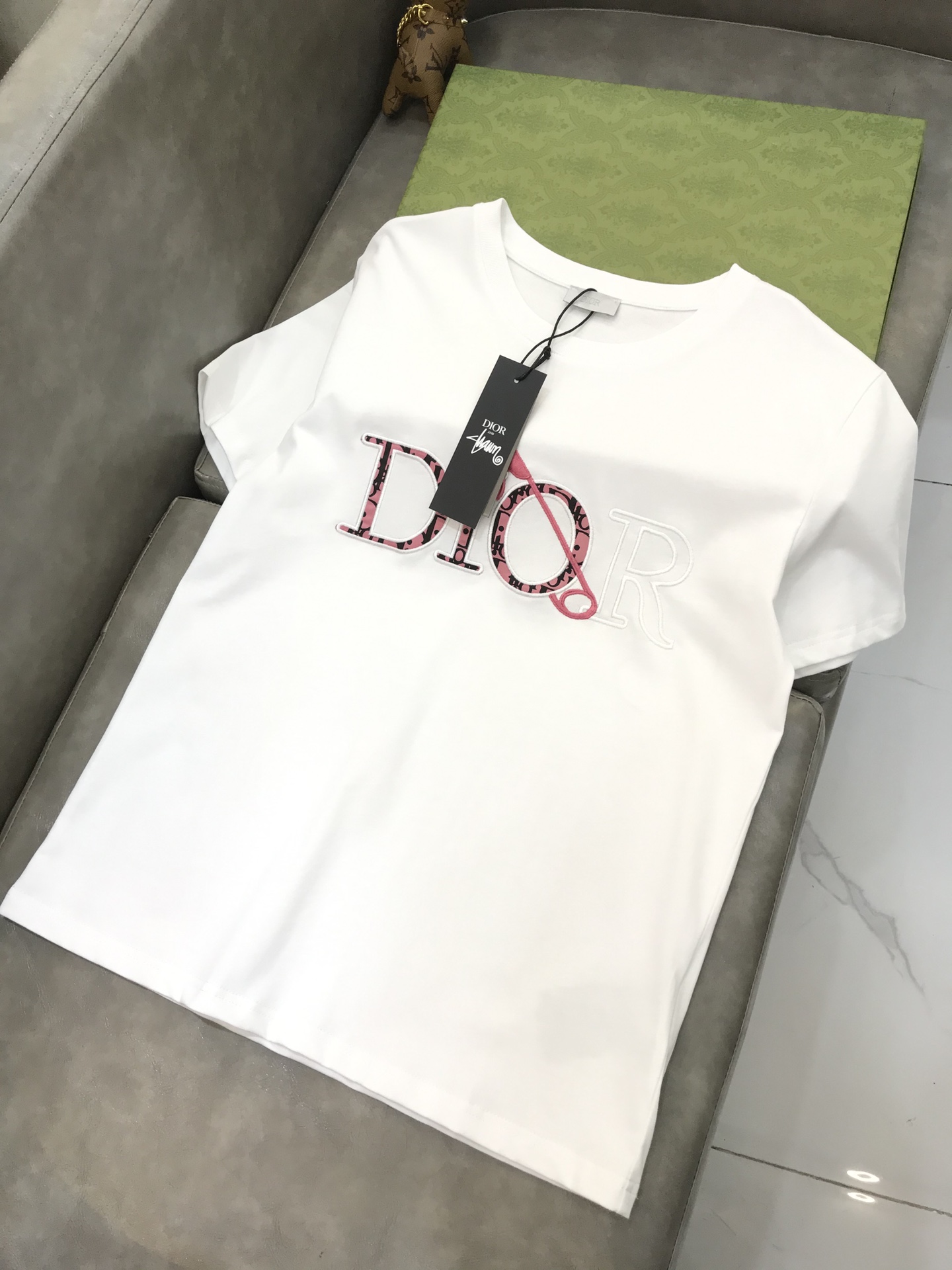 Dior T-shirt Oversized Cotton in White