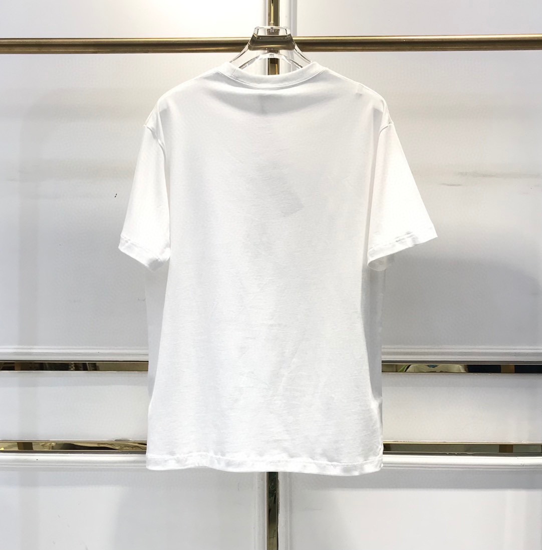 Dior T-shirt Oversized Cotton in White