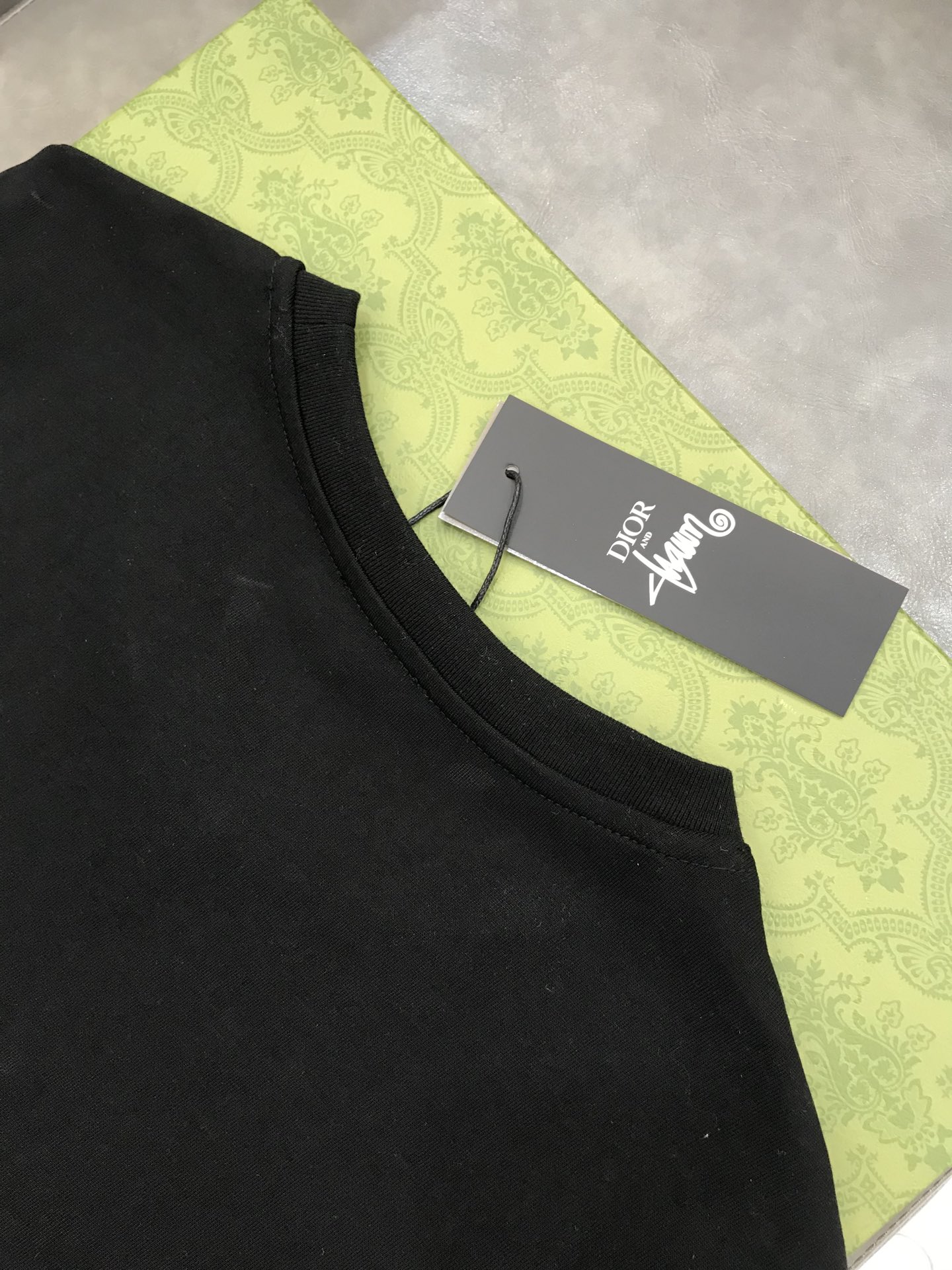 Dior T-shirt Oversized Cotton in Black