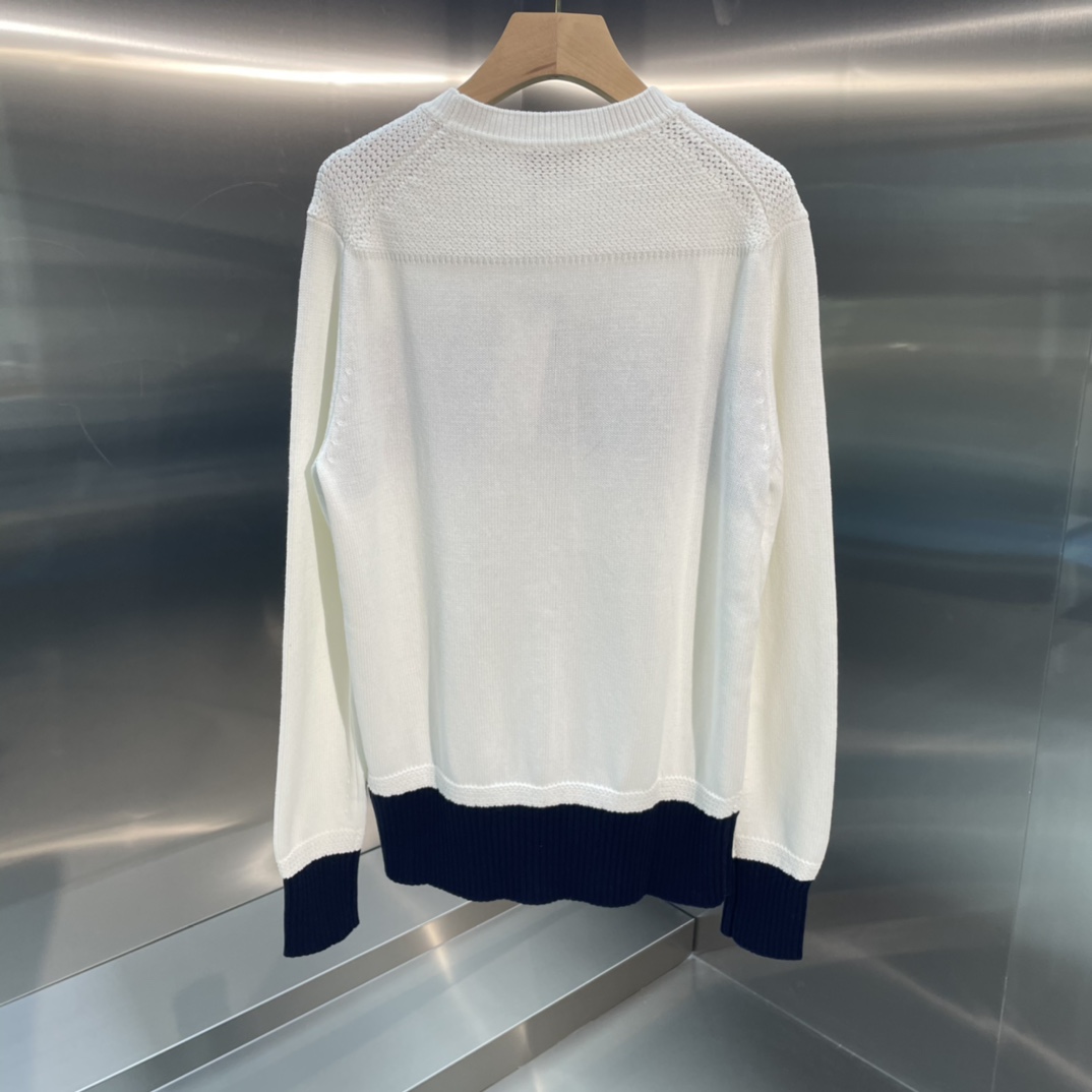 Dior Sweatshirt Oversized Cotton in White