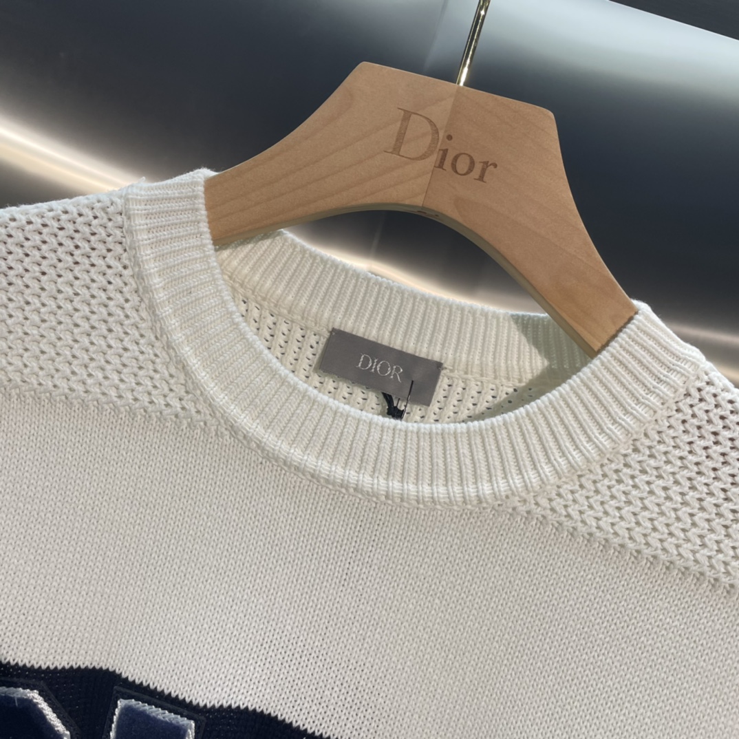 Dior Sweatshirt Oversized Cotton in White