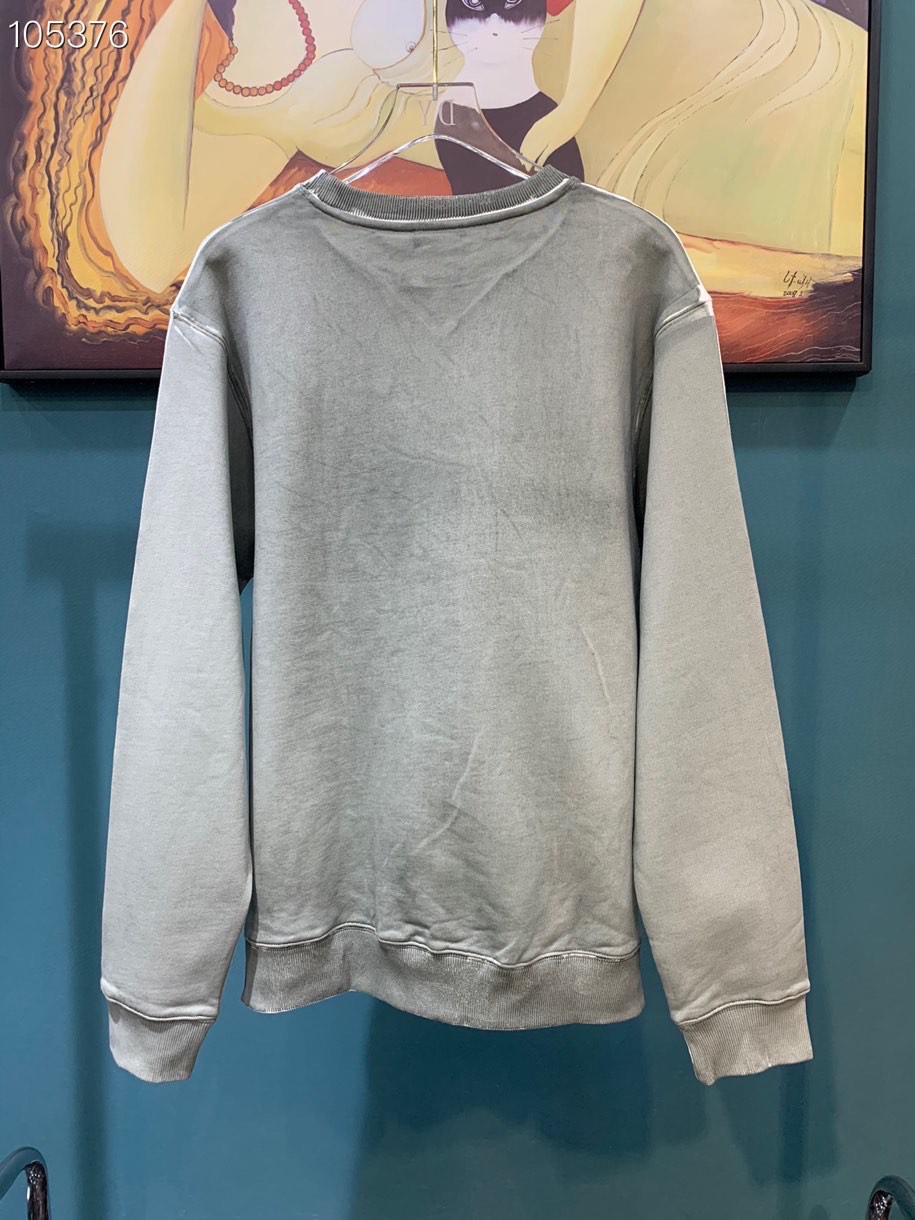 Dior Sweatshirt Oversized Cotton in Gray