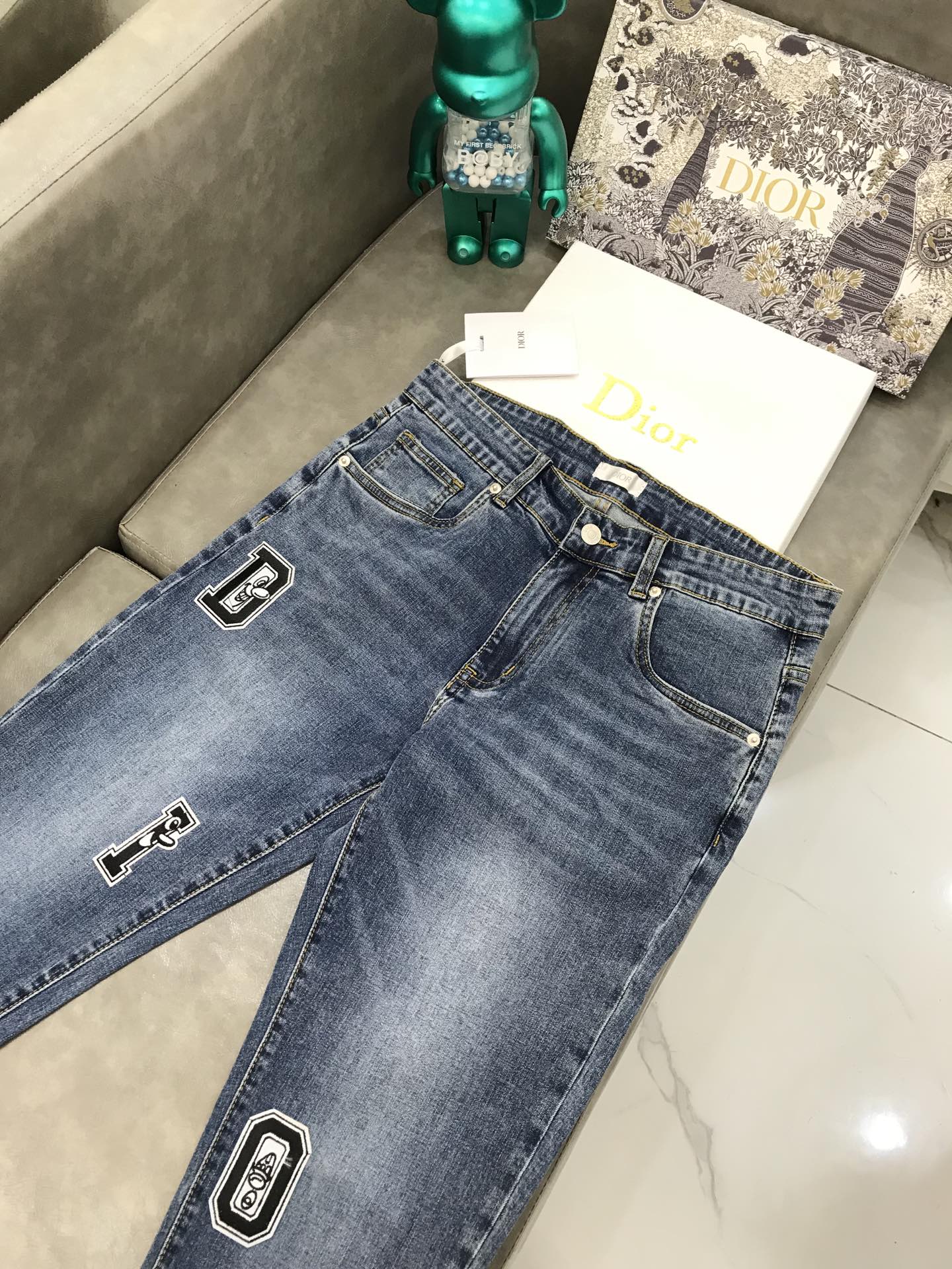 Dior Pants Wash Jeans in Blue