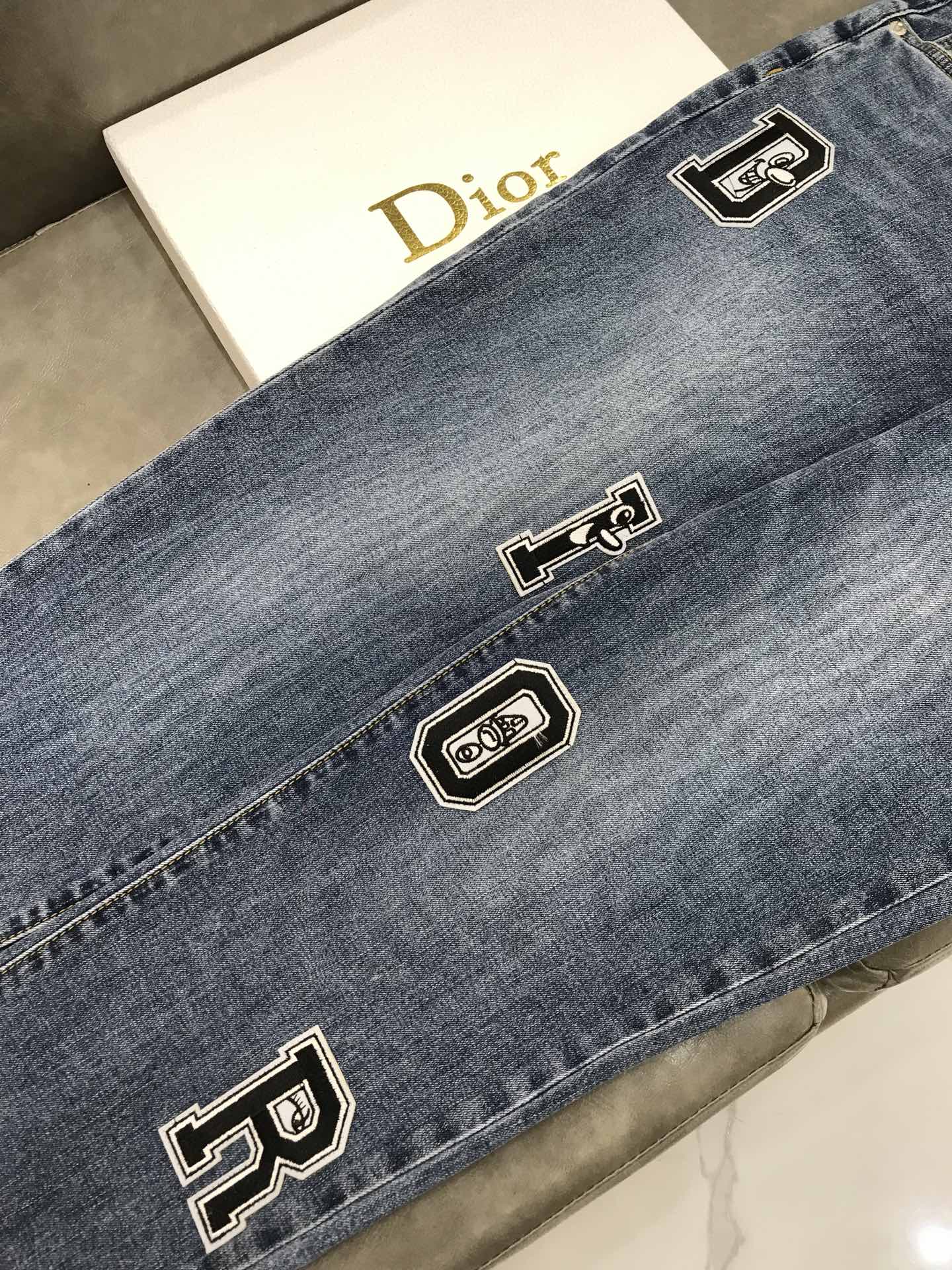 Dior Pants Wash Jeans in Blue