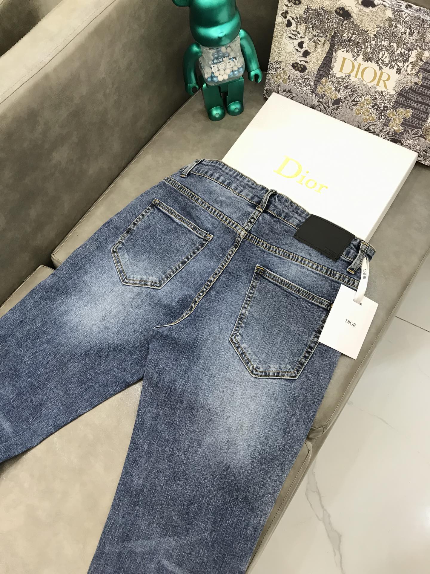 Dior Pants Wash Jeans in Blue