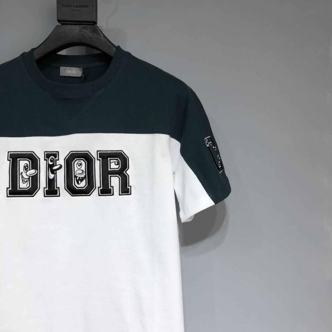 Dior Kenny Schart X Little monster T-shirt