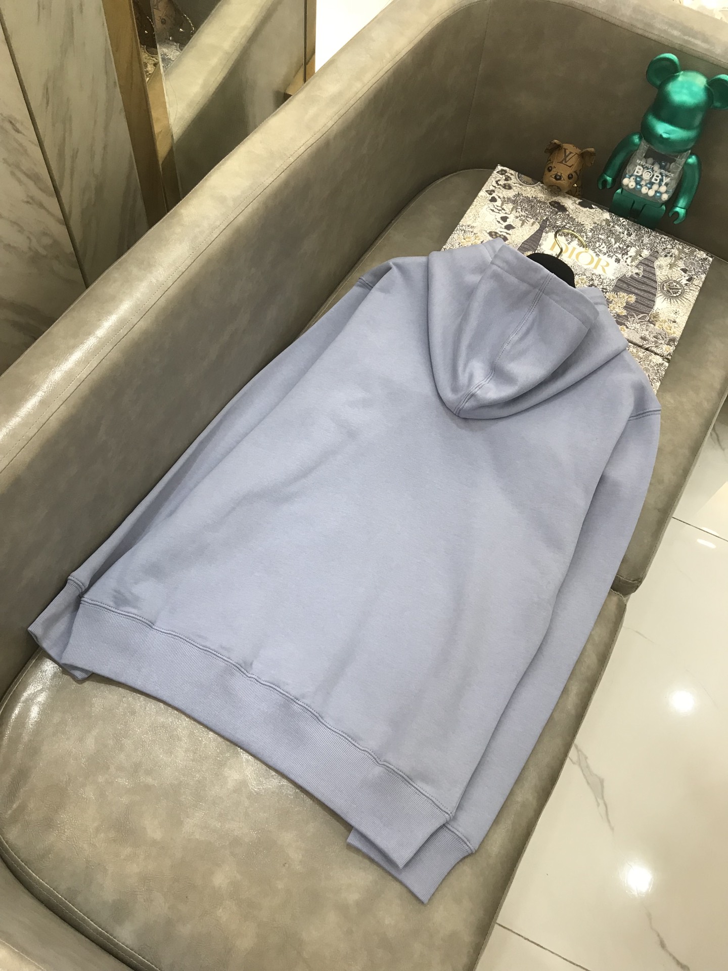 Dior Hoodie Cd Icon Cotton in Blue