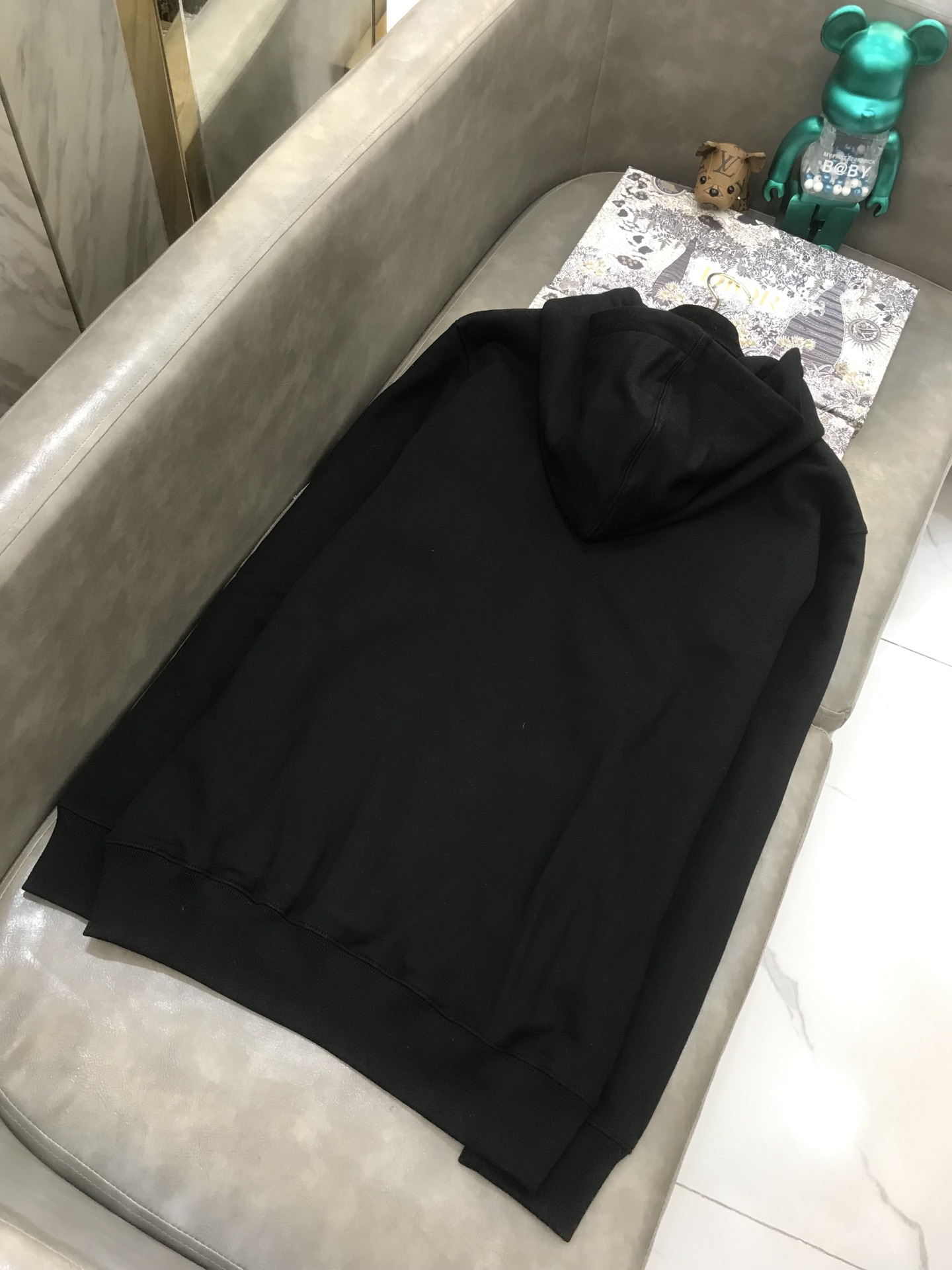 Dior Hoodie Cd Icon Cotton in Black