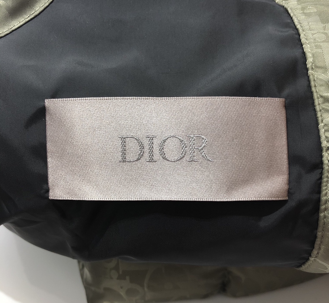 Dior Down Jacket Oblique Sleeveless