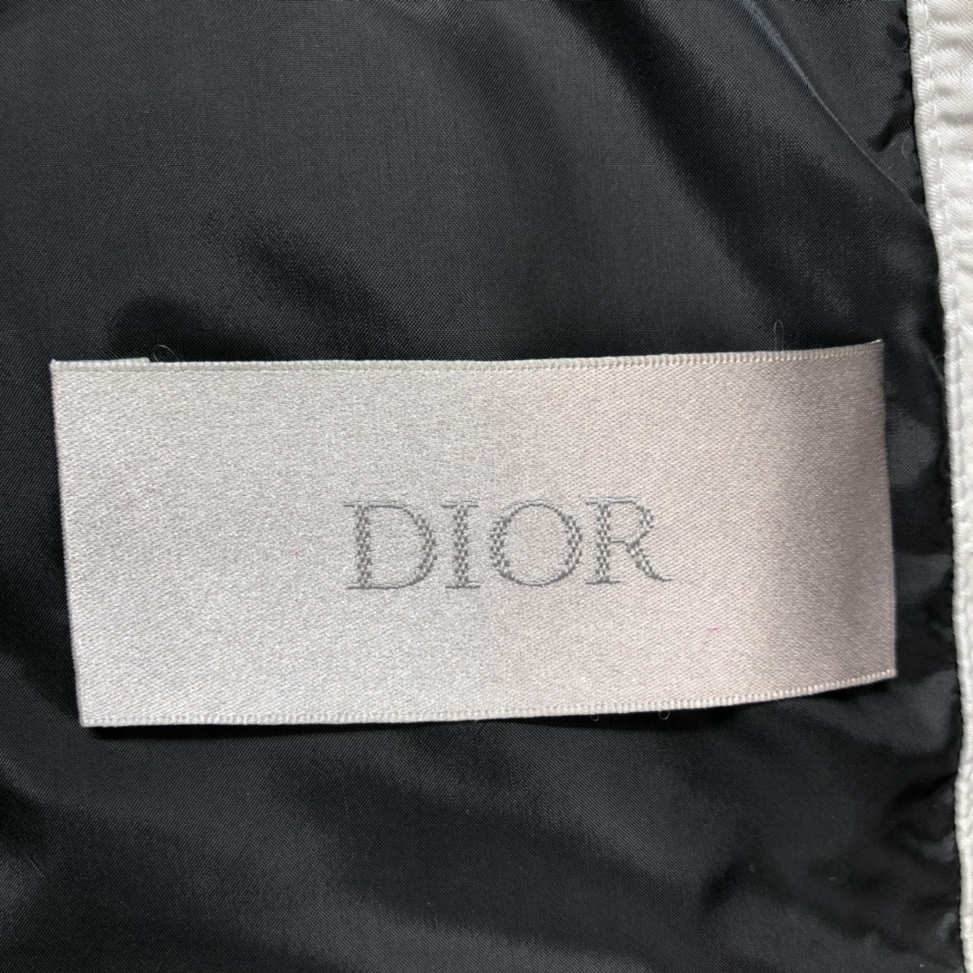 Dior Down Jacket Oblique in Gray