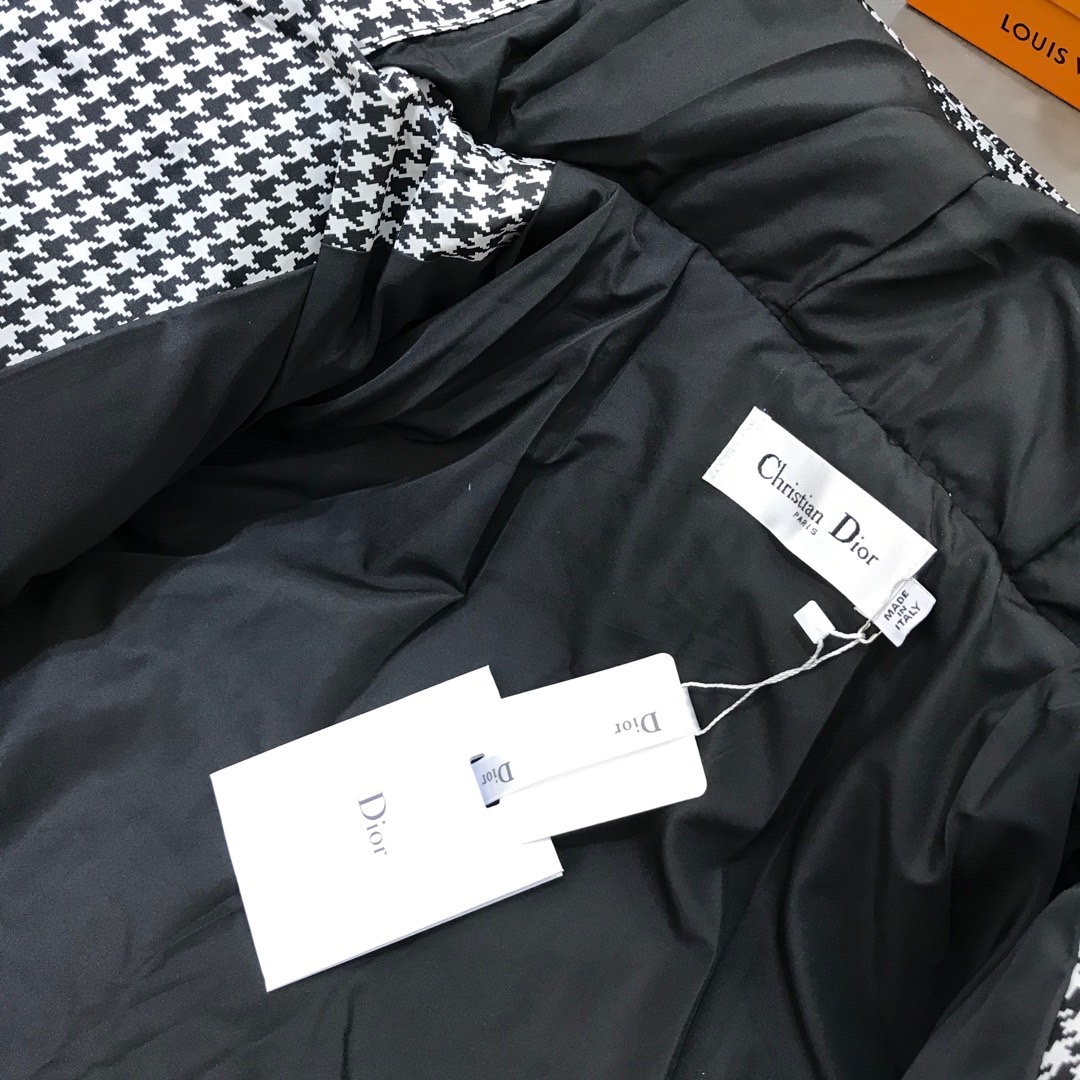 Dior Down Jacket Oblique in Gray