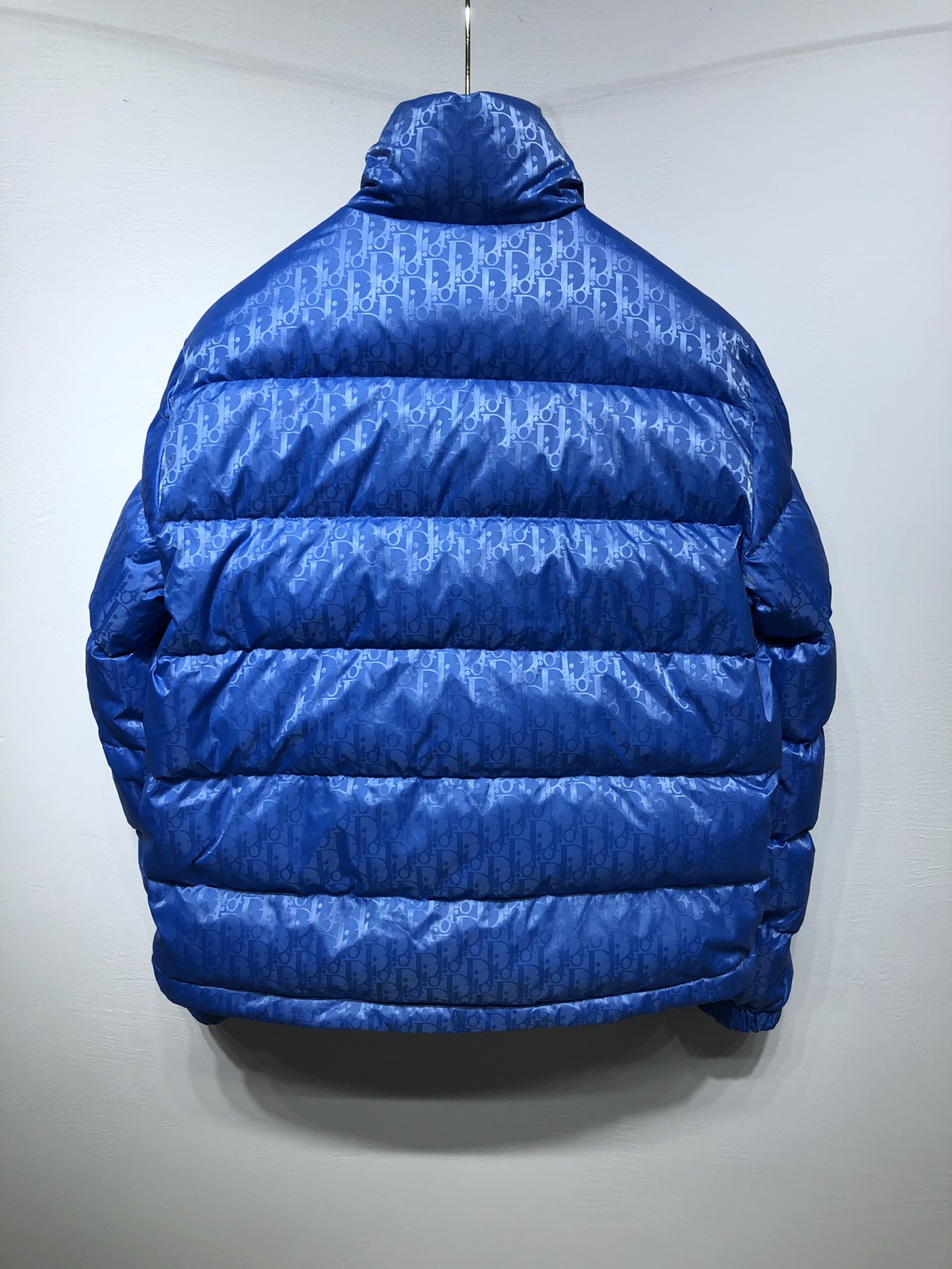 Dior Down Jacket Oblique in Blue