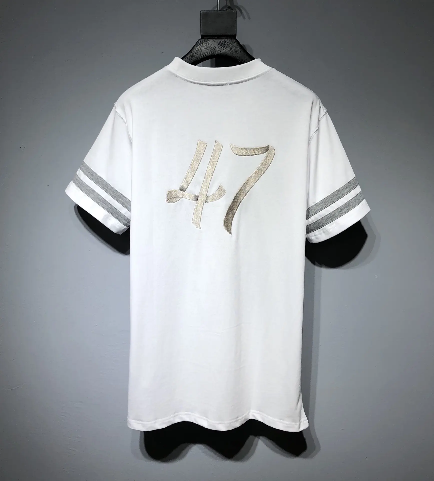 Dior CD 2022 NEW Letter embroidery cotton T-shirt