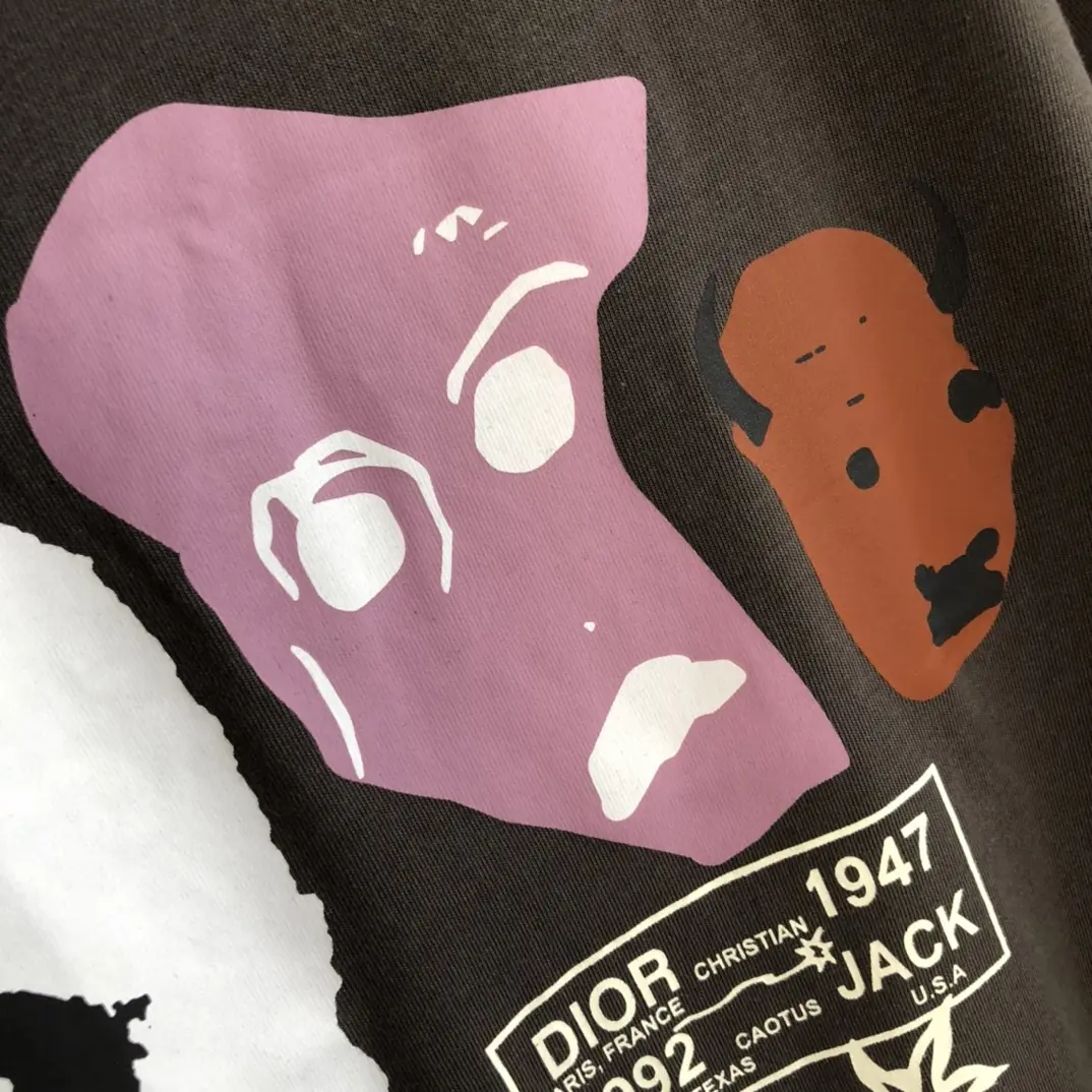 Dior CD 2022 NEW CACTUS JACK T-shirt